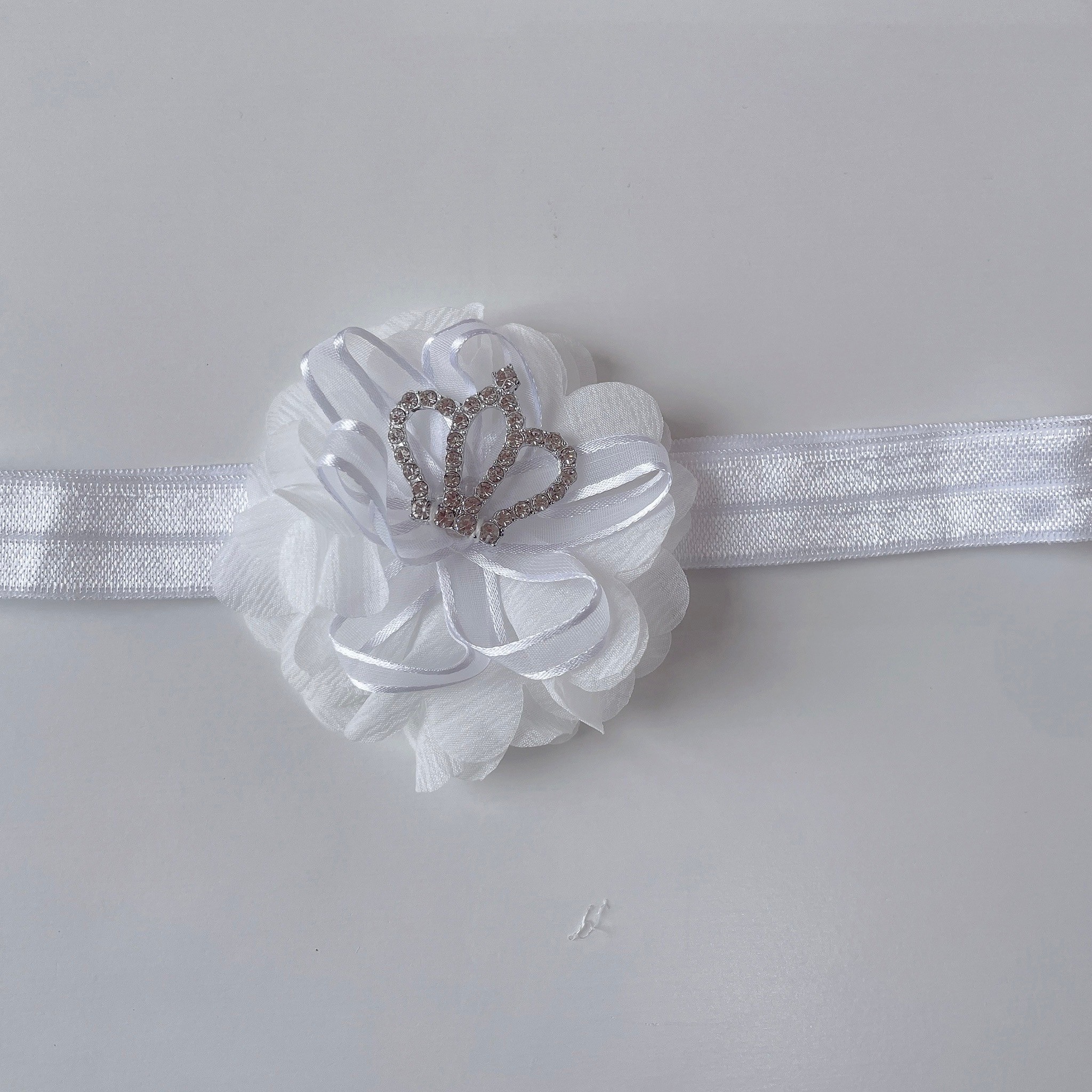 王冠フラワーヘアバンド