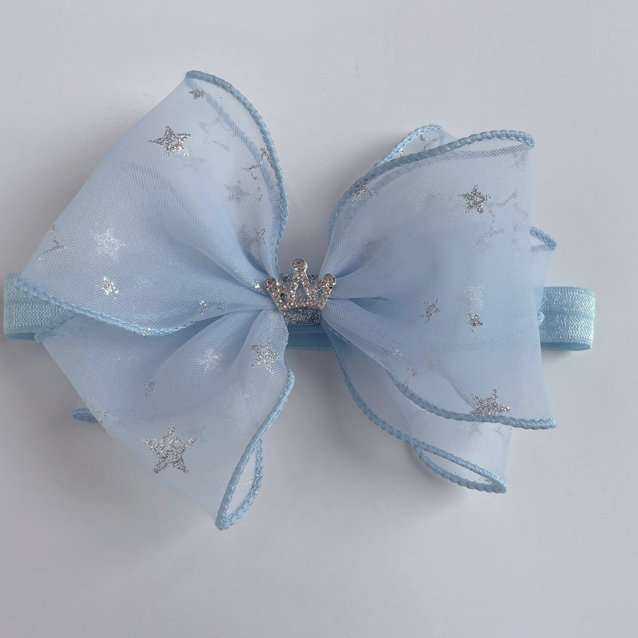 ブルースターリボンヘアバンド