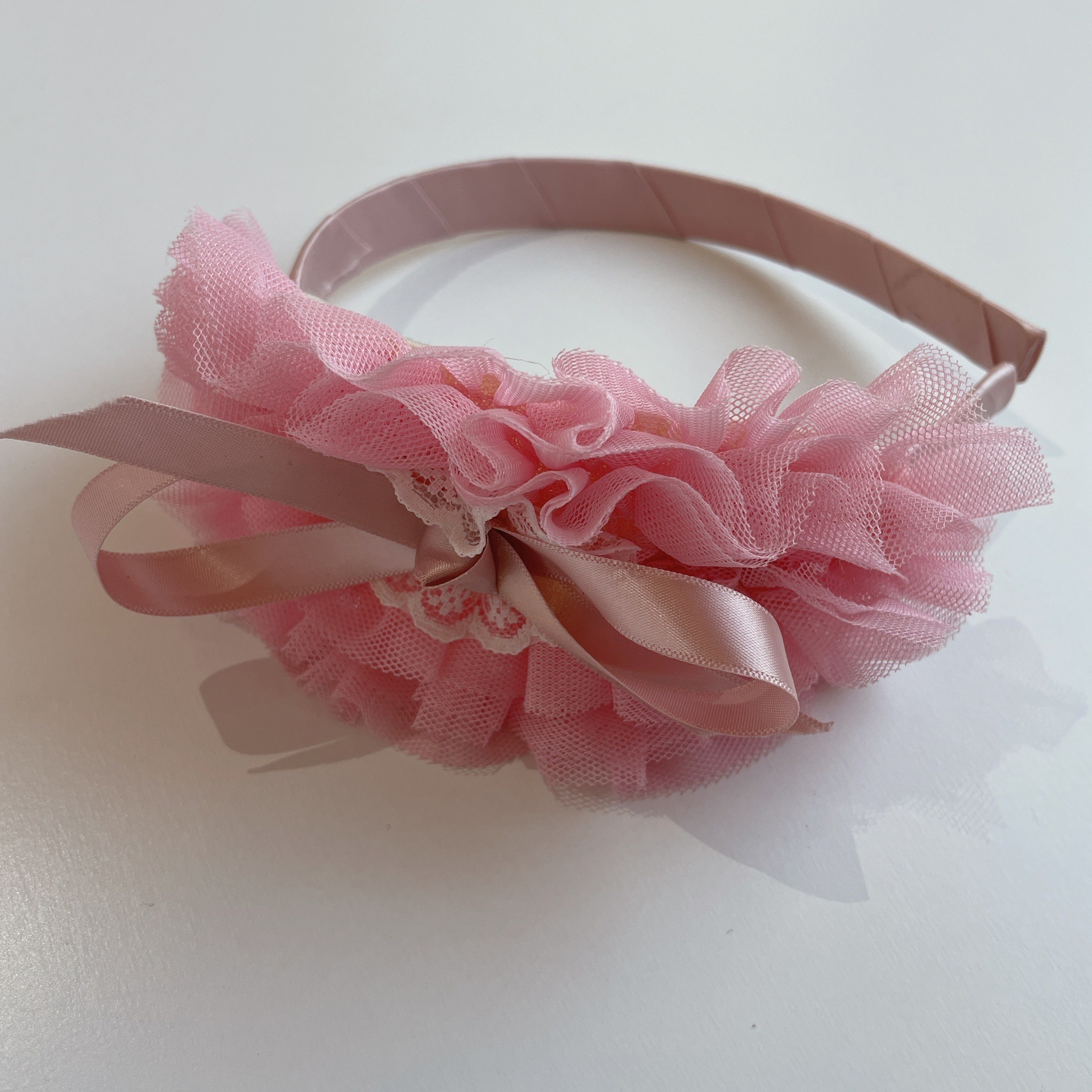 フリルレースカチューシャ