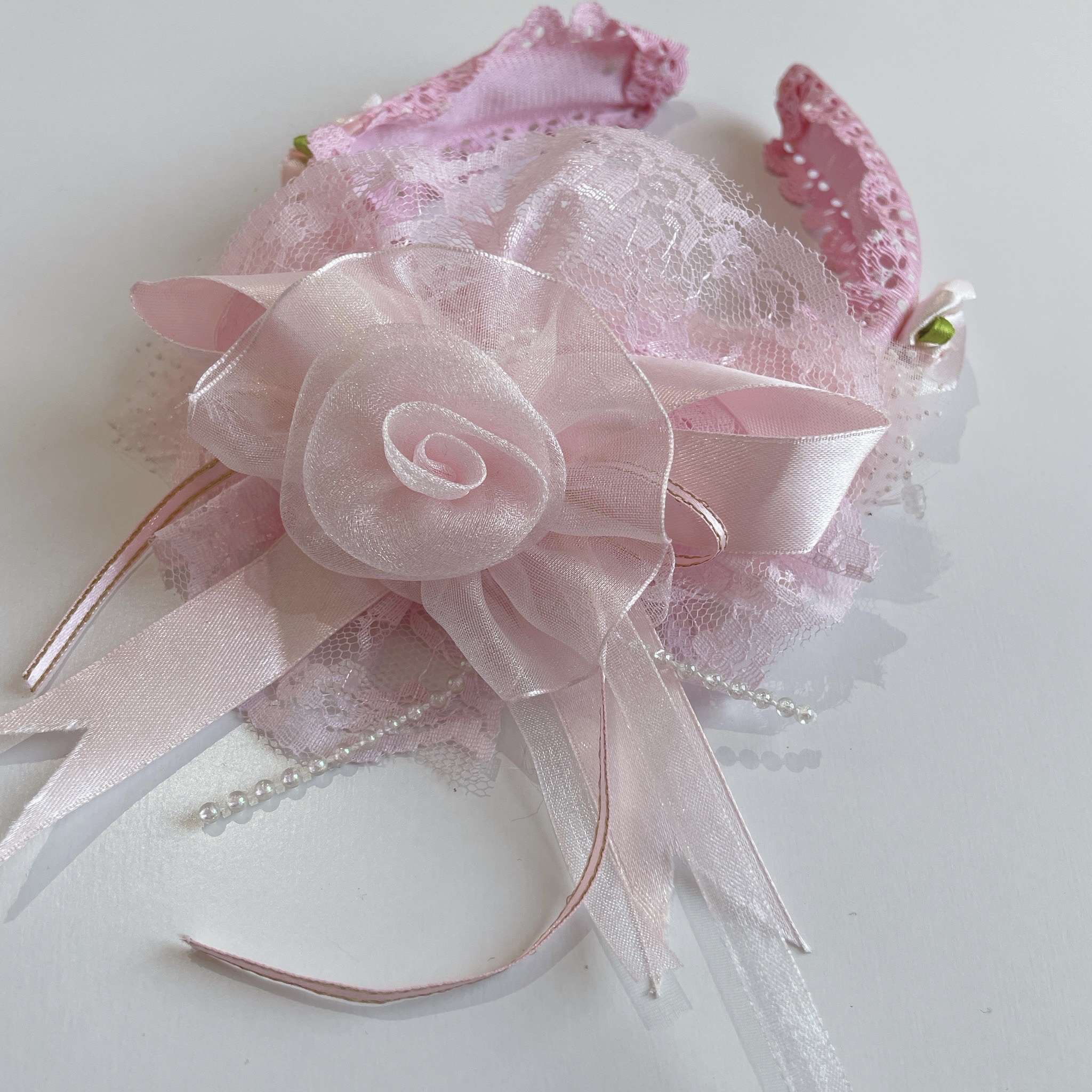 コサージュカチューシャ