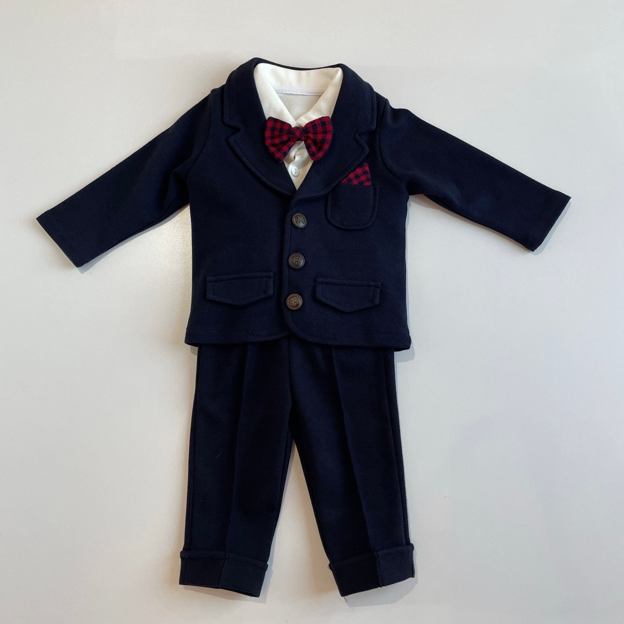 ネイビーフォーマルセット　75cm