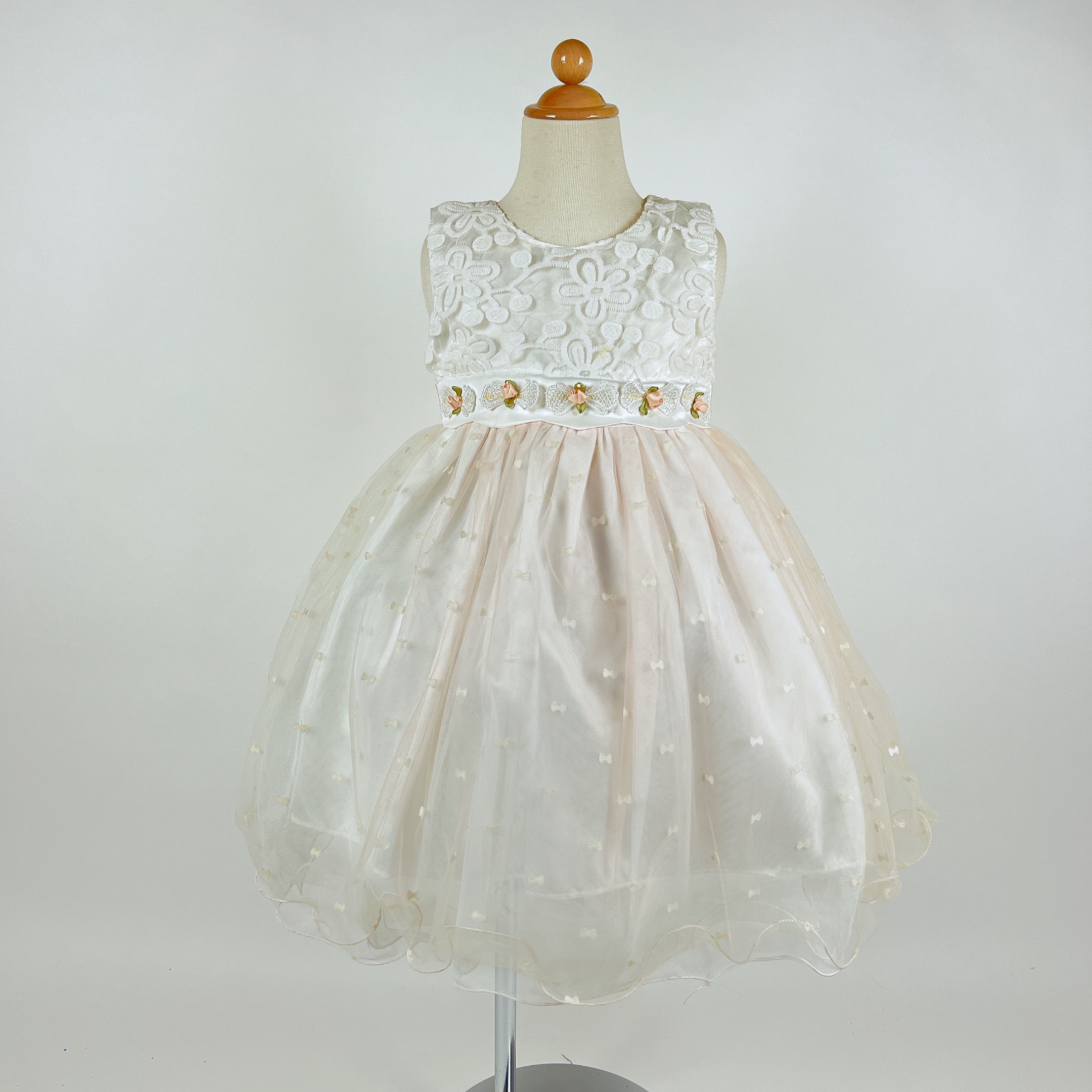 小薔薇リボンドレス